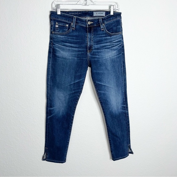 AG Adriano Goldschmied Jeans Women 30 The Farrah Skinny Ankle High Rise C - Picture 1 of 13